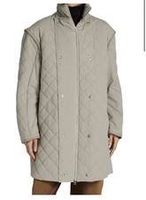 Mm6 Maison Margiela Padded Quilted Cotton Coat