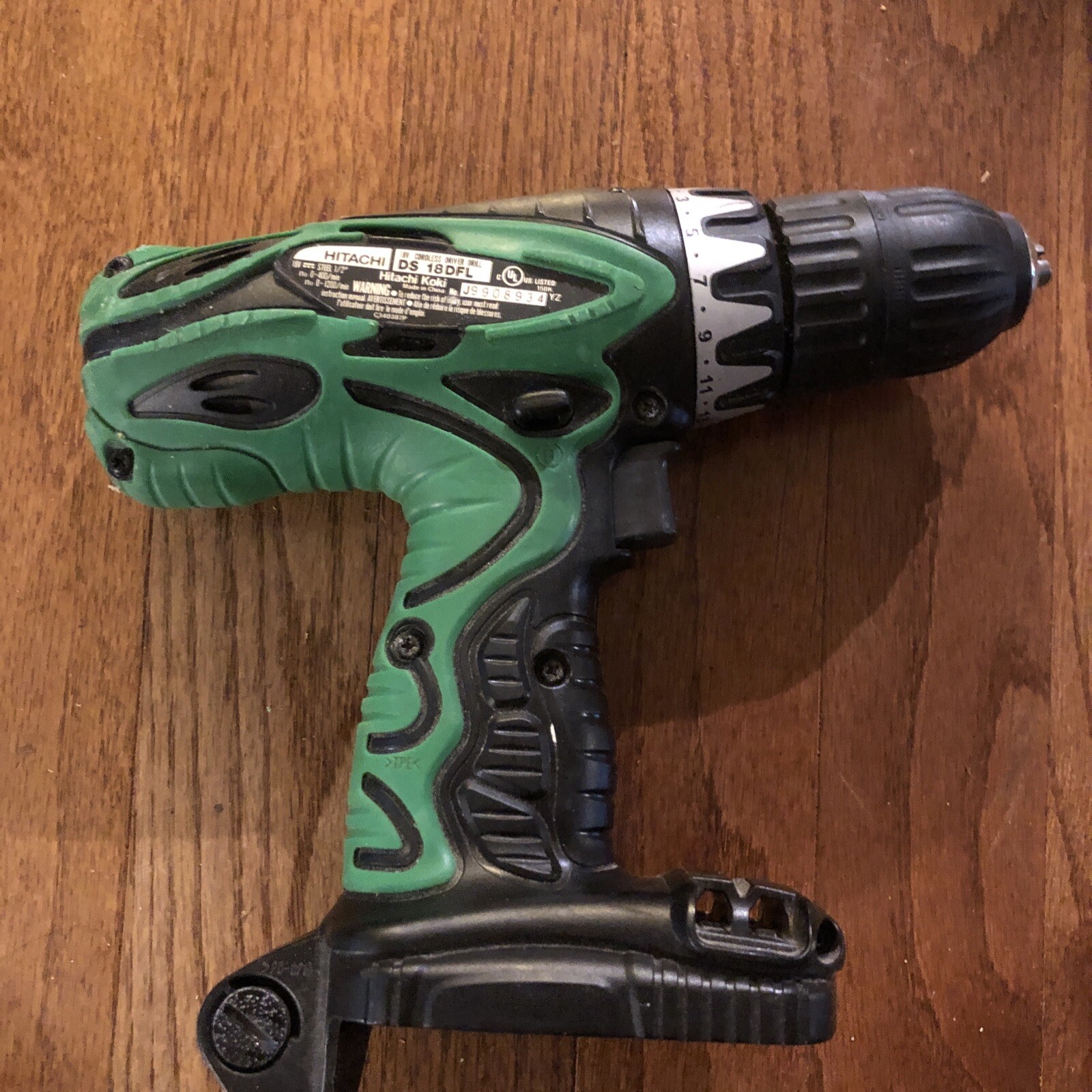Hitachi DS18DFL Cordless Driver Drill 18v Used Perfect Working Order!
