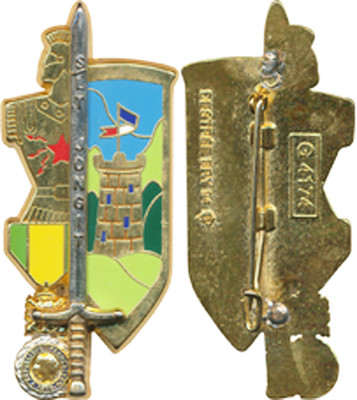 JONGIT, SLT, EOR EAT Getriebe, silberne Militärmedaille, Destree 4174 (J54)