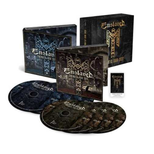 Enslaved Cinematic Tour 2020 (CD) Box Set with DVD