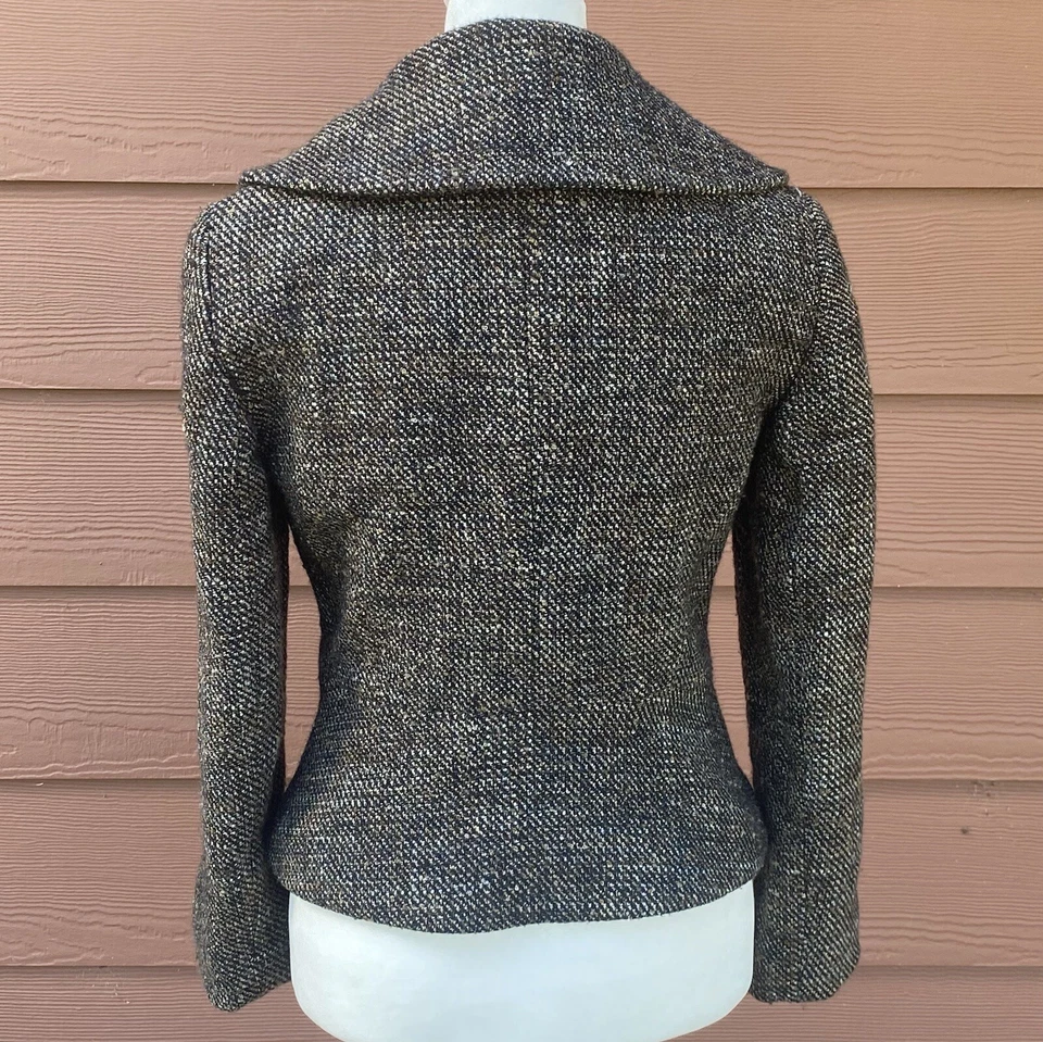 Abrigo Ann Taylor Mezcla Lana - Talla 0 Foto 4 de 4