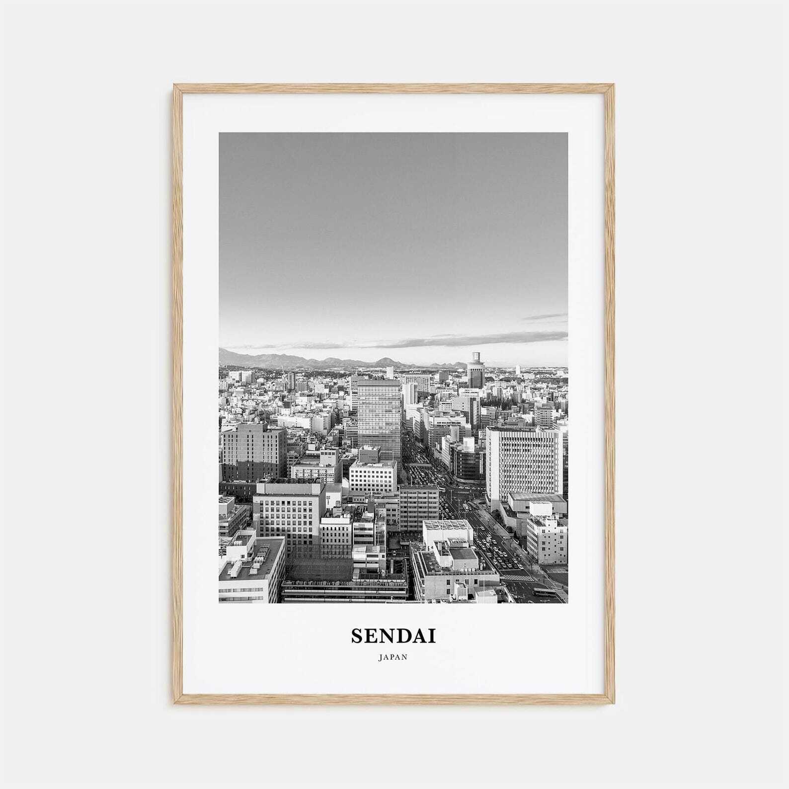 Sendai Wall Art Sendai Wall Decor Sendai Poster Sendai Home Decor Sendai Travel