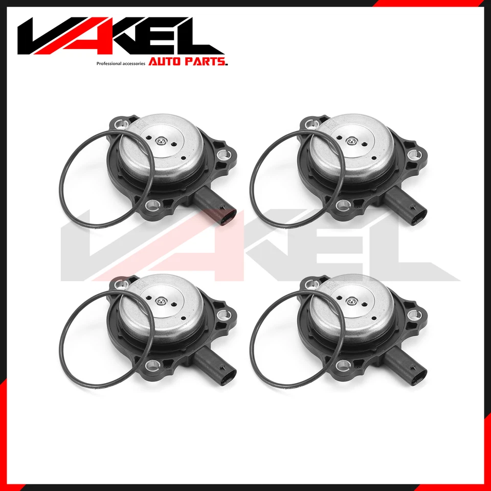 4*Camshaft Adjuster Magnet Solenoid +Position Sensor+Connector For Mercedes Benz - Imagem 2 de 4