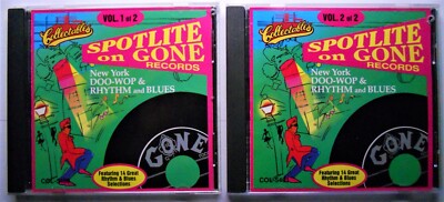 Spotlight on GONE RECORDS Vol's. 1 & 2 Collectable Records 1993 2CD Lot.