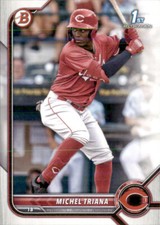 2022 BOWMAN PROSPECT 1ST CINCINNATI REDS - MICHEL TRIANA #BP-75