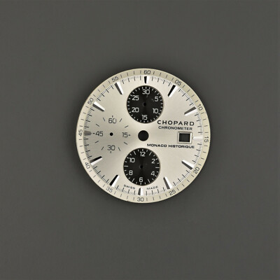 CHOPARD Swiss Zifferblatt Dial Monaco Automatic Historique Chronograph Silver
