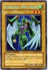 Elemental Hero Avian (EHC1-EN001) - Secret Rare - Yugioh *FREE SHIPPING