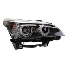Hella 164912001 Front Passenger Right Headlight Assembly Bi-xenon For Bmw E60