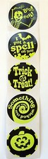 50 Halloween Glow In The Dark Stickers Party Favors Teacher Supply Ghost BOO
