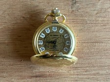 Paul Dominique Pocket Watch 17 Jewels Shock Absorber Kent France Parts Vintage