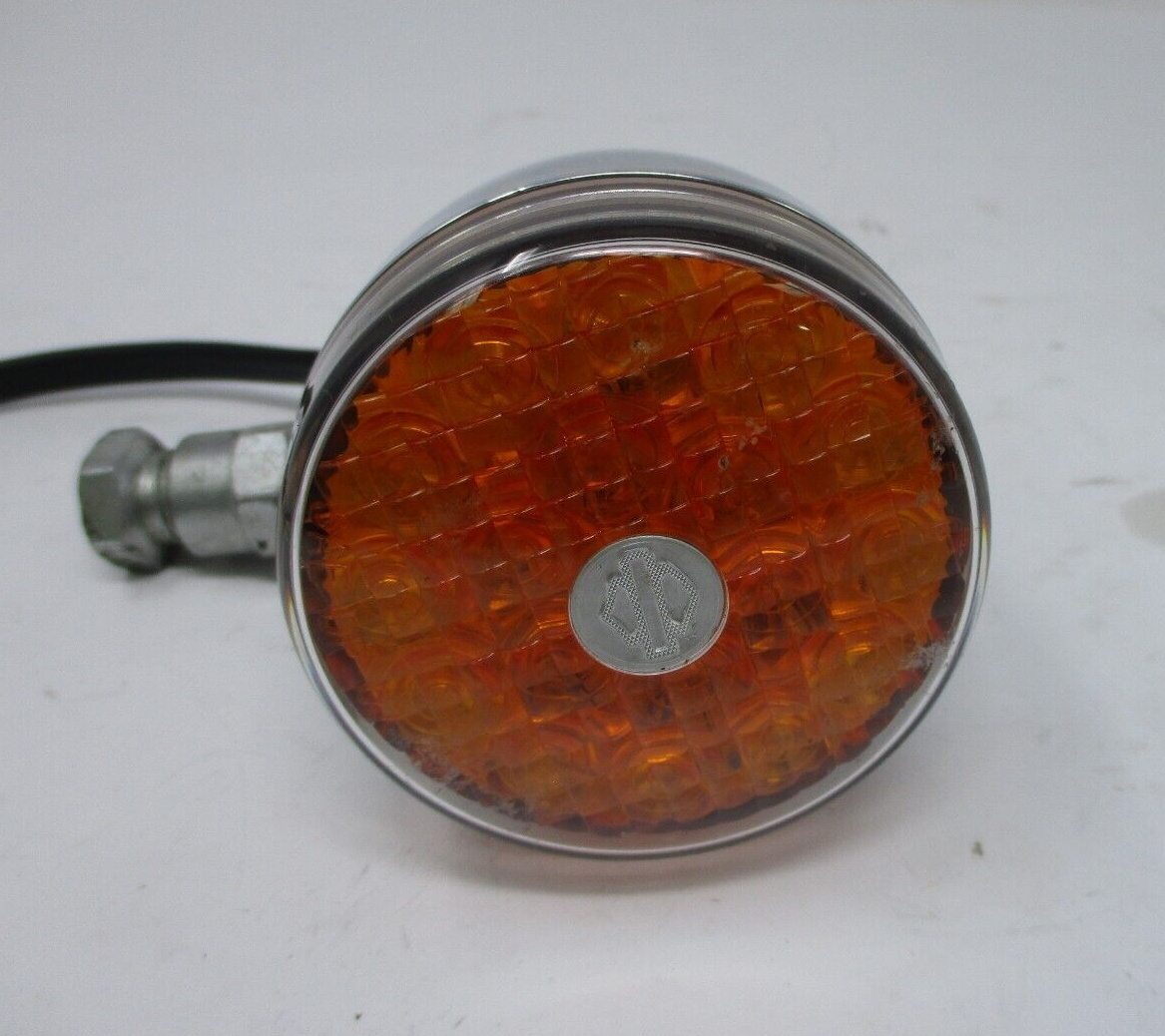 Harley-Davidson Front Amber LED Bullet Turn Signal 67800061 | eBay