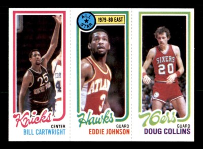 1980 Topps Basketball #35 Cartwright Johnson Collins NM *e2