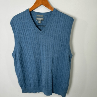 Lyle & Scott Men s Vest sz L 100% Combed Cotton # C163