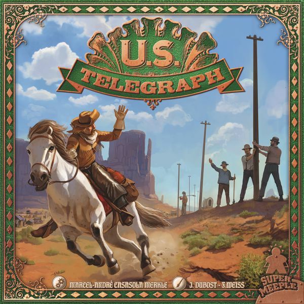 U.S. Telegraph Board Game (2018) Brand New & Sealed ENGLISH