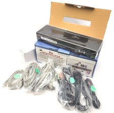 LinksKey LDV-DM712AUSK 2-Port USB KVM Switch With Cables Dual Monitor DVI VGA