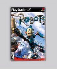 ROBOTS / PS2 - 2"x3" FRIDGE MAGNET (playstation 2 retro