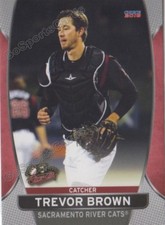 2018 Sacramento River Cats Trevor Brown RC Rookie San Francisco Giants