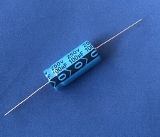 RICHEY 100 uF 250V Electrolytic Capacitor, Axial Lead