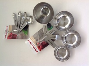 kitchenaid measuring cups and spoons set