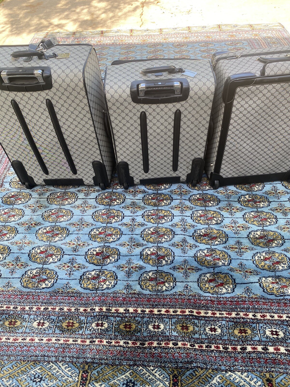 Ralph Lauren Signature Luggage 10 Pieces eBay