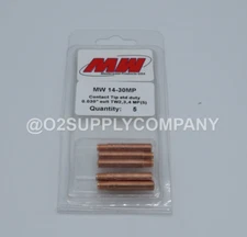 Inweld/Masterweld 14-30MP Contact Tip Standard Duty 0.030" Suit Tweco #2,#4 (5 p