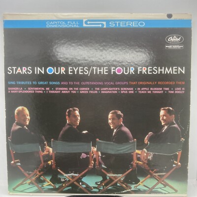 The Four Freshmen Stars in our eyes  Capitol Records ST1682 Stereo VG