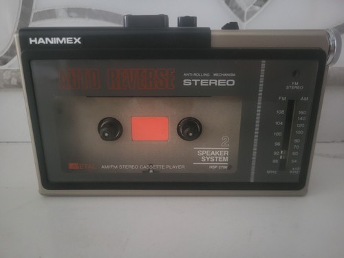 Hanimex HSP 2700 AM/FM Stereo Auto-Rev Walkman WORKS w/Box + Manual (VTG/RARE) - Picture 2 of 11