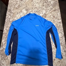 Simms Men's Two-Tone Blue Sun Shirt