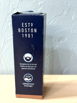 King C. Gillette Beard Thickener formulated with Vitamin B complex and Caffeine