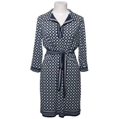 Max Studio, Kleid, Größe: S, Blau/Grün/Weiß, Elasthan/Polyester, Sonstiges #Rqe
