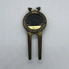 Vintage Golf Design Brass Divot Tool