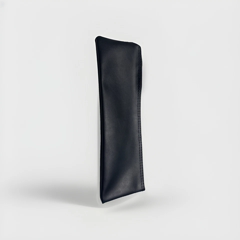 Bolso Bolsa de Cuero para Micrófono Inalámbrico SHURE 13x4" en Imitación Logo Negro Cremallera Largo Foto 4 de 4