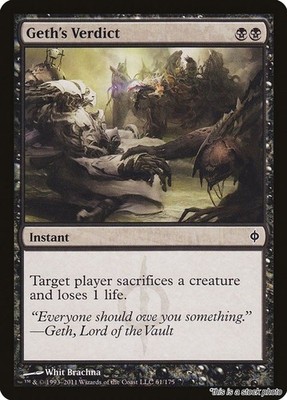 MTG Geth's Verdict [NPH - 61] LP