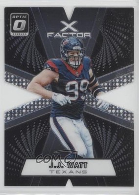 2016 Donruss Optic X-Factor JJ Watt #11 0b3