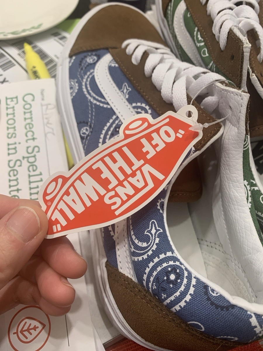 Vans Old Skool (Peace Paisley) Unity/True White Men display picture 1