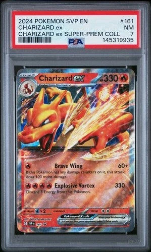 PSA 7 2024 POKEMON SVP EN-SV BLACK STAR PROMO 161 CHARIZARD EX