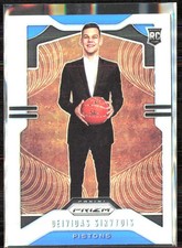 2019-20 Panini Prizm #298 Deividas Sirvydis Prizms Silver