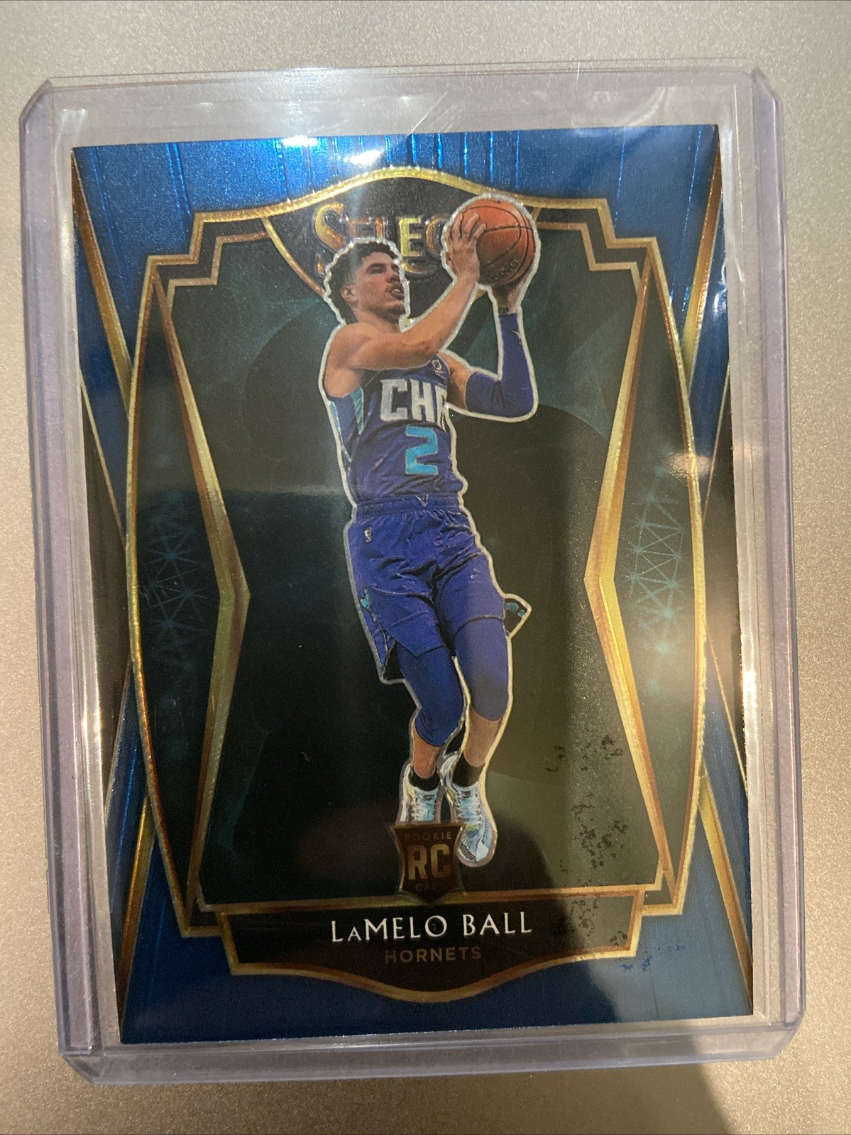 2020-21 Panini Select - Premier Level LaMelo Ball #183 Blue Prizm (RC)