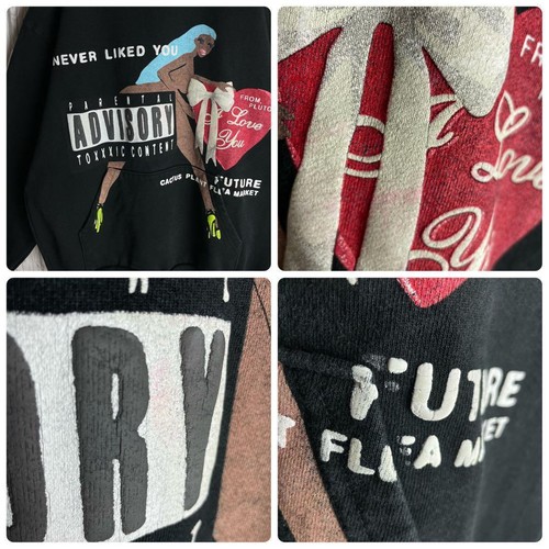 Future Cpfm 3D Print Logo Hoodie Black L - Picture 11 of 11