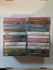 22 NOS Sealed Cassette Tapes Various Artists