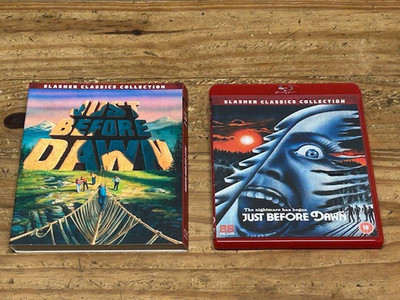 Just Before Dawn Blu-Ray. Rare 2017 region free, slipcover,  UK import  88 Films