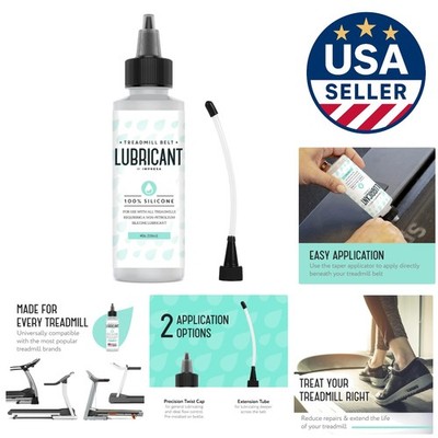 4 oz Silicone Treadmill Oil - Non-Toxic Solution for Optimal Gym Care