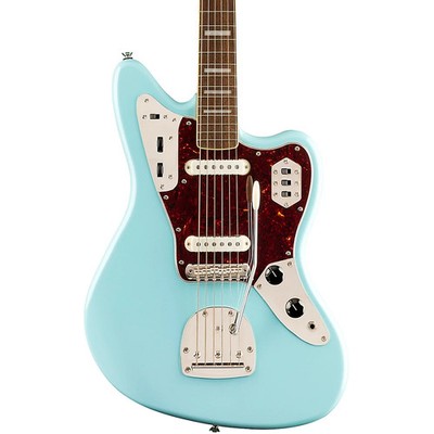 Squier Classic Vibe '70s Jaguar Limited Edition Electric Guitar Daphne Blue