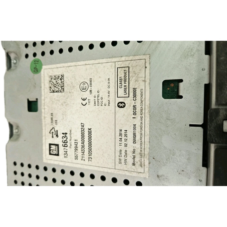 AUTORADIO PER OPEL Corsa E 3° Serie O Mokka557799431 (15 ) - Immagine 2 di 3