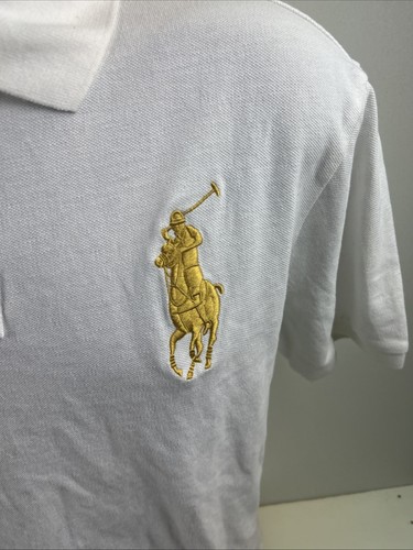 Camisa Polo Ralph Lauren PRL Mercer Club Rugby Vintage Años 90 Rara Big Pony Talla L - Imagen 3 de 11