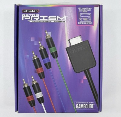 Retro-Bit Retro Prism HD Component Cable for Gamecube - New