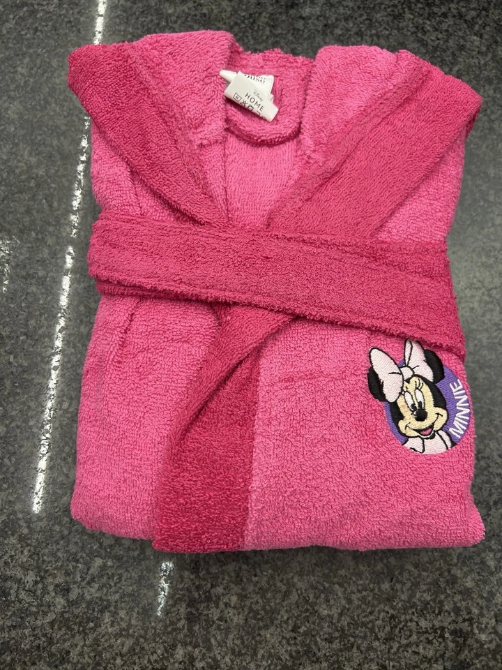 Alfionapoli Accappatoio Disney Microspugna Minny 3/4 5/6 7/8