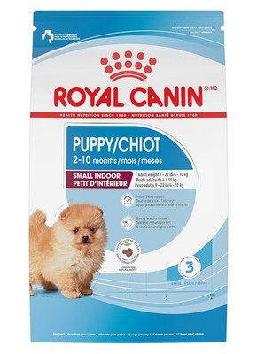 ROYAL CANIN Health Small Indoor Puppy Dry Dog Food, 2.5 lb Bag See Description 