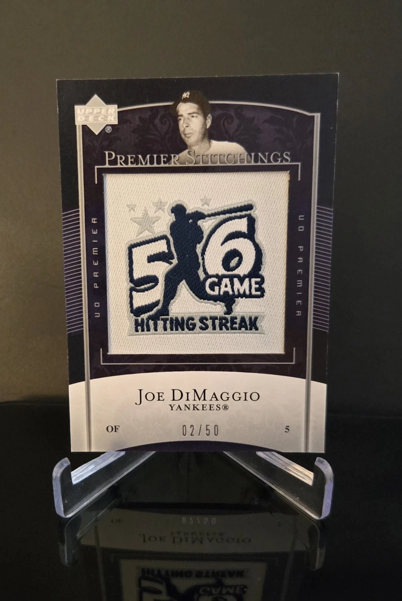Upper Deck Joe DiMaggio Baseball Serial Numbered Sports Trading