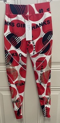 Adidas by Stella McCartney Estell  Thanks Girls  Leggings NWT - Embellish Sz 0